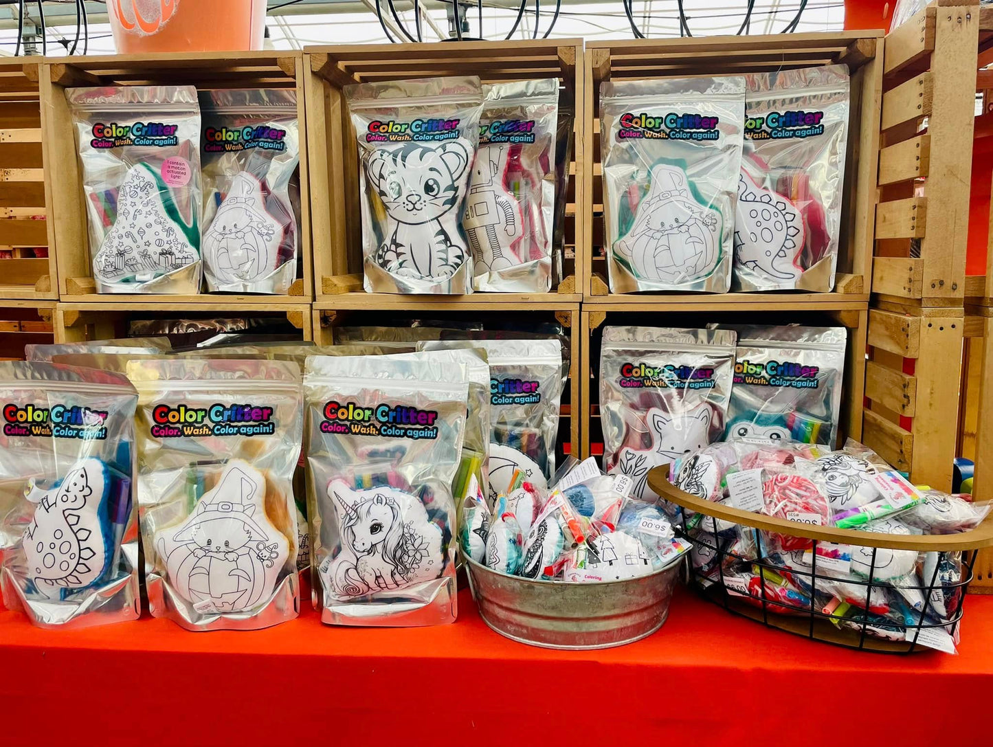 Wholesale Color Critters with Retail Packaging