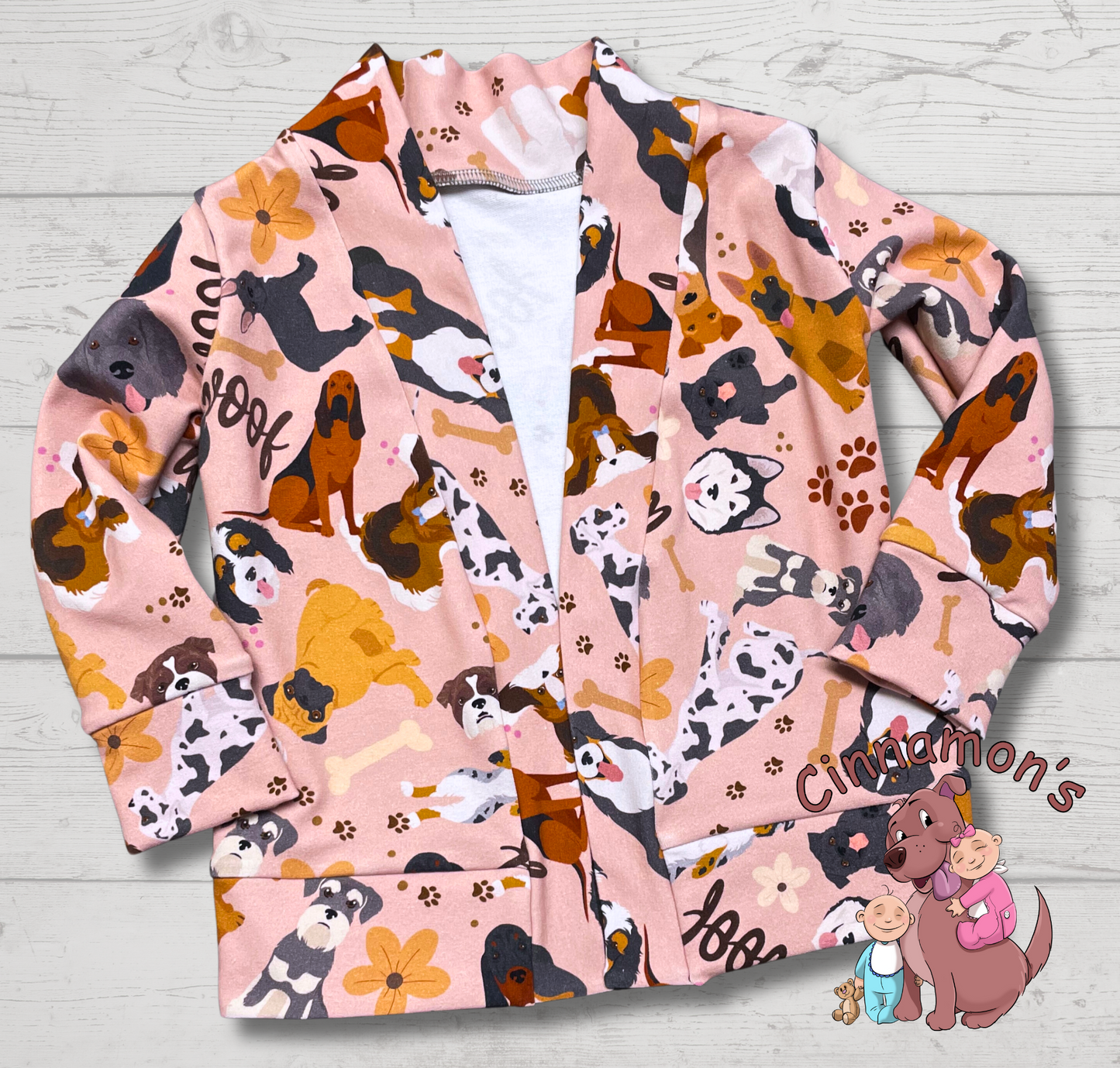 Size 2T Dog Cardigan