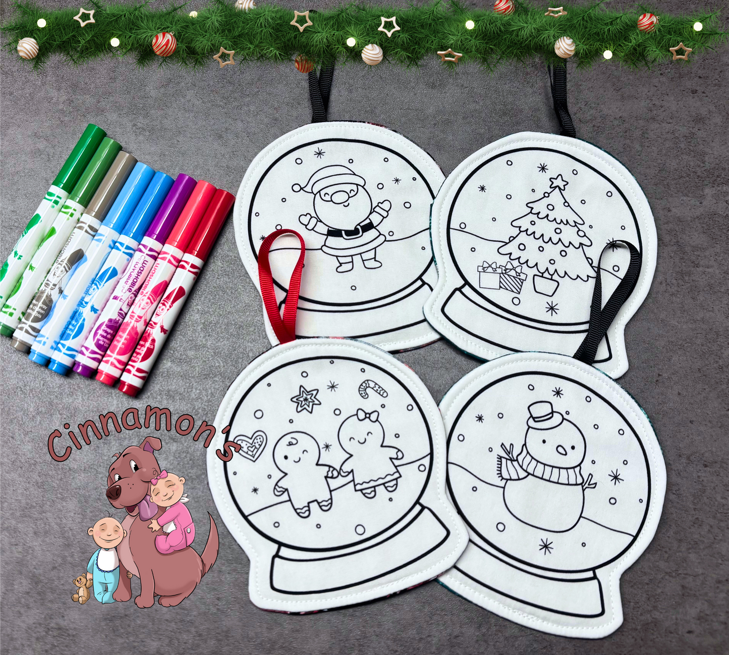 Wholesale Gift Card Color Critter Ornaments