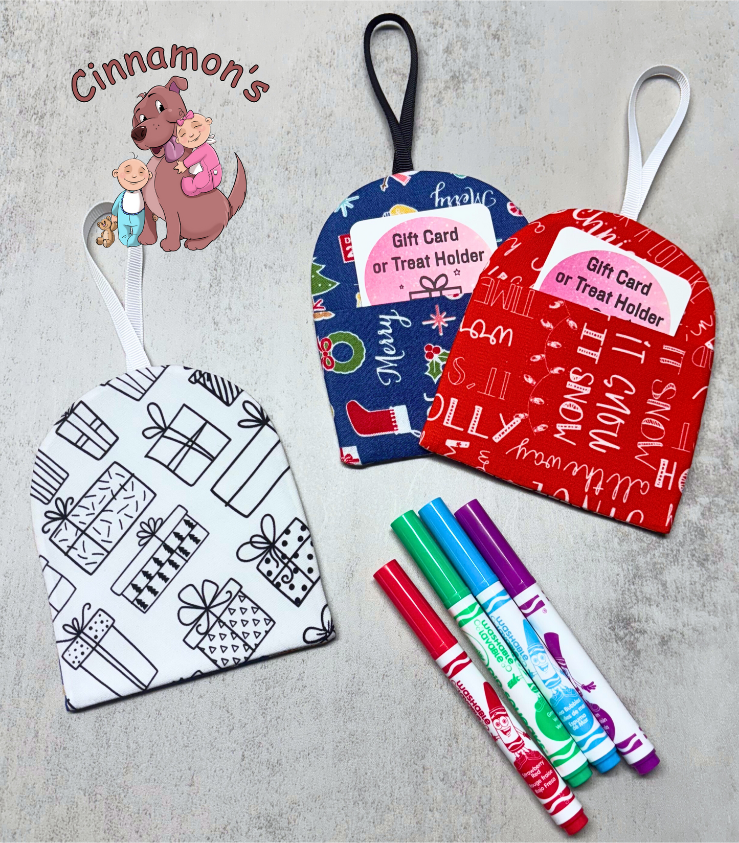 Wholesale Gift Card Color Critter Ornaments
