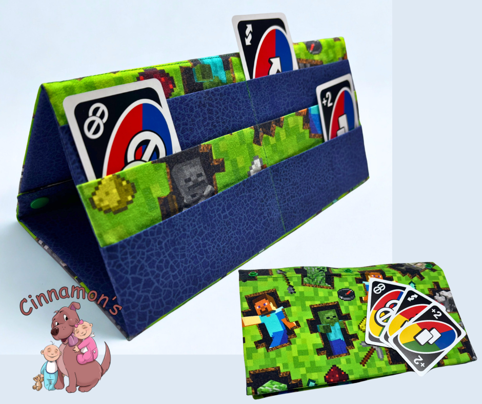 Game Night Playing Card Holder - Green Gamer