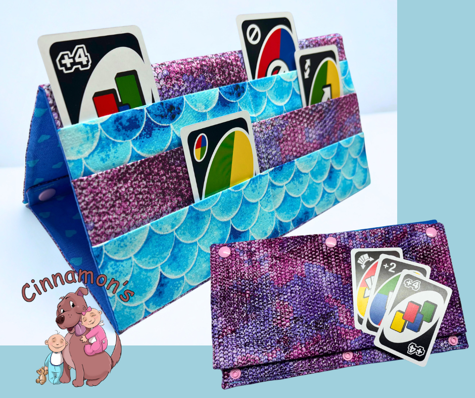 Game Night Playing Card Holder - Mermaid