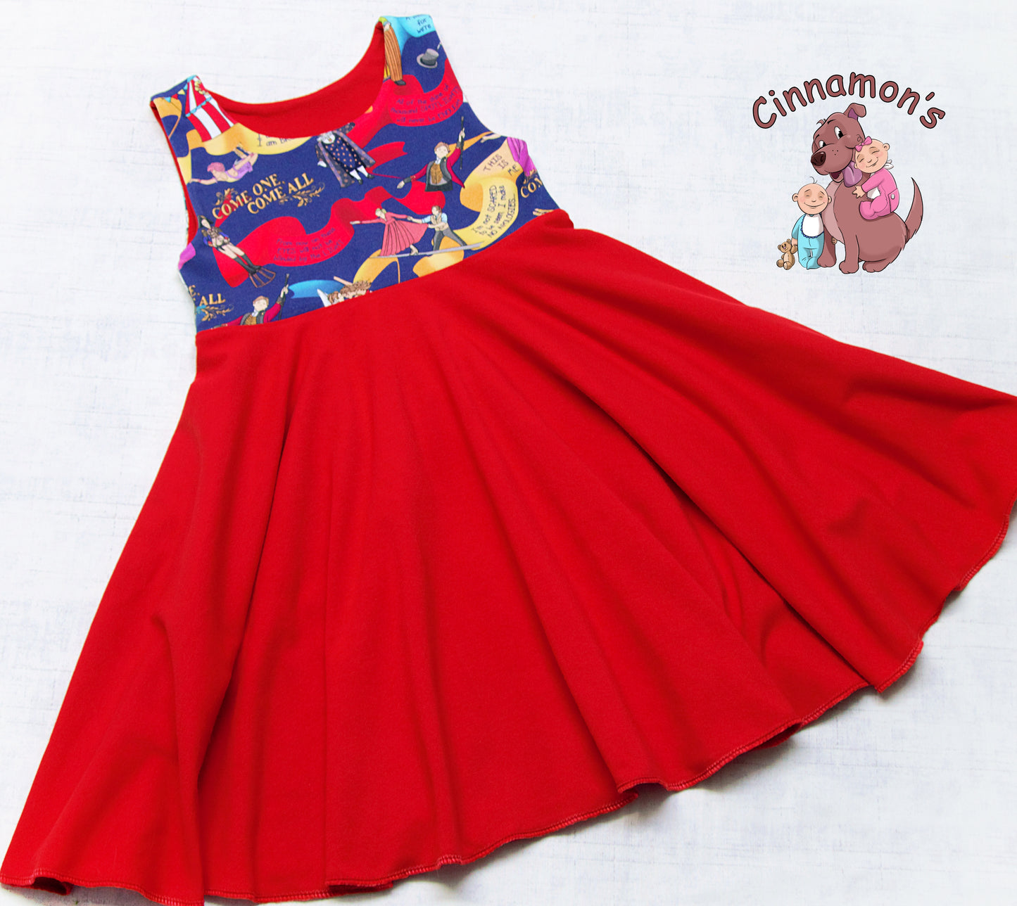 Size 4T Circus Dress
