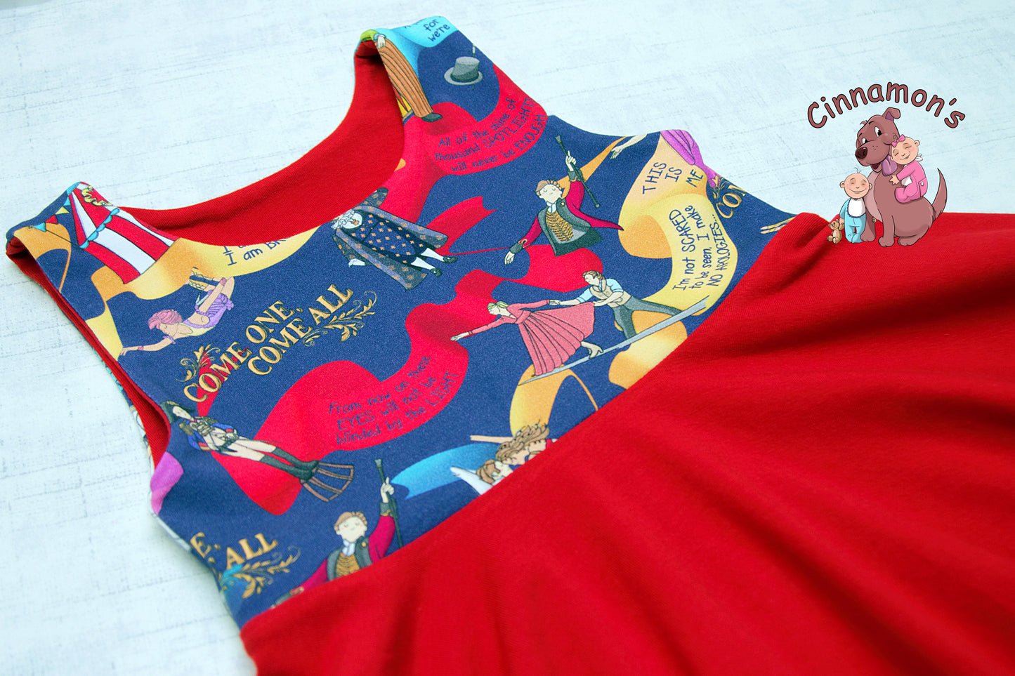Size 4T Circus Dress