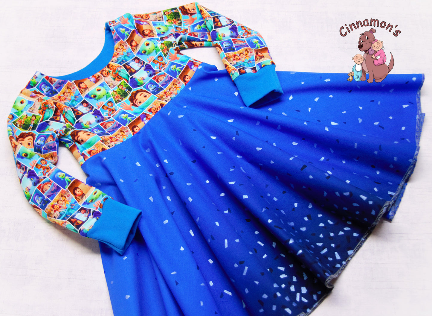 Size 3T Sea Creature Dress