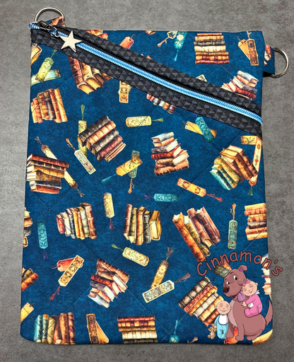 Book or Tablet Sleeve with Strap