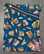 Book or Tablet Sleeve with Strap