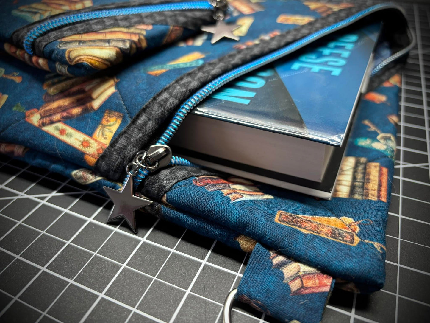 Book or Tablet Sleeve with Strap