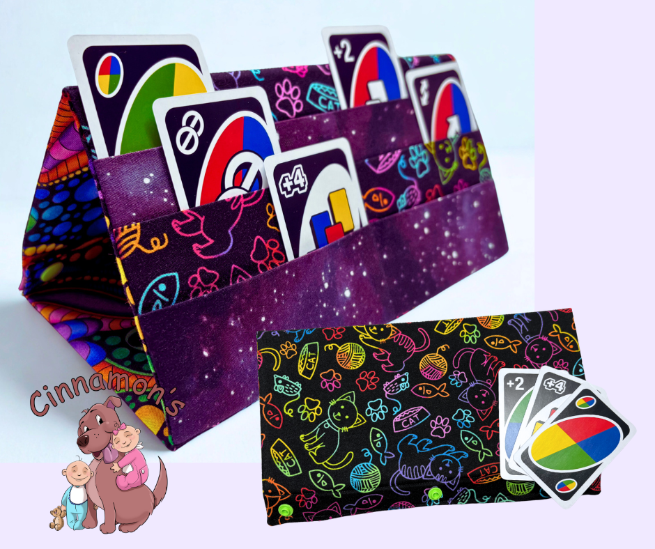 Game Night Playing Card Holder - Cats