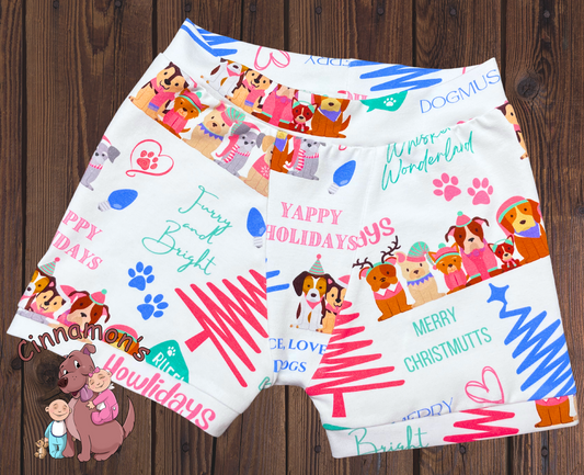 Christmas Dogs Boxer Briefs