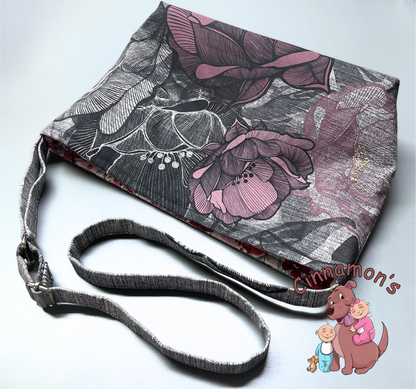 Rose Gold Floral Purse