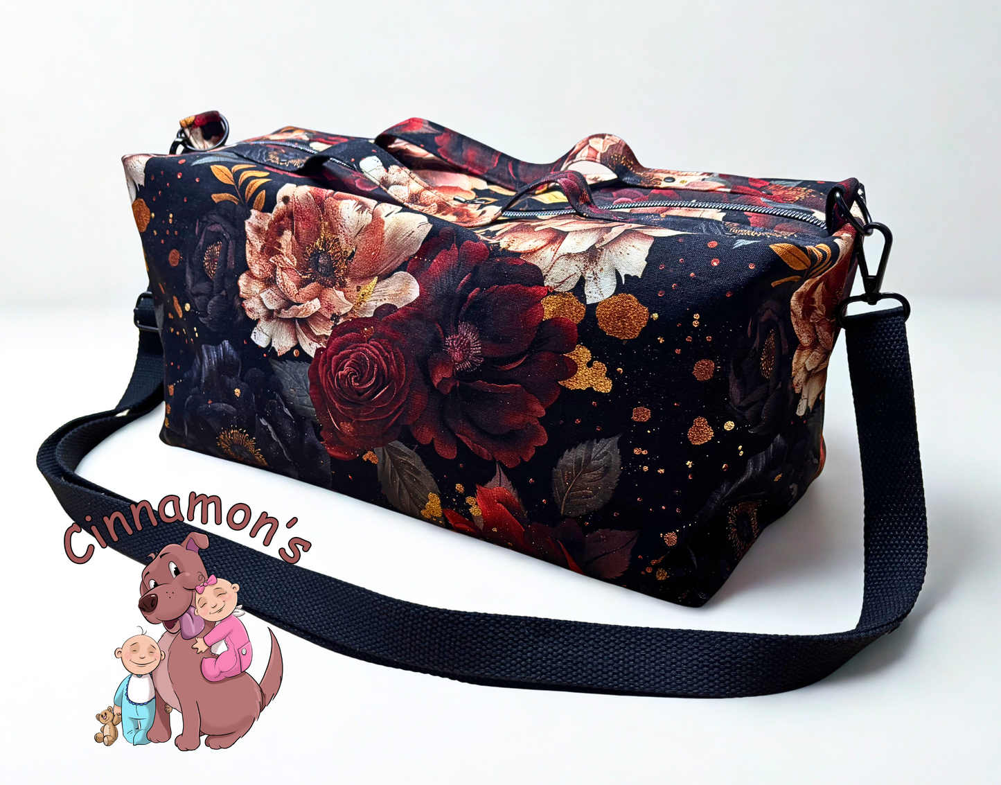 Small Floral Duffle Bag