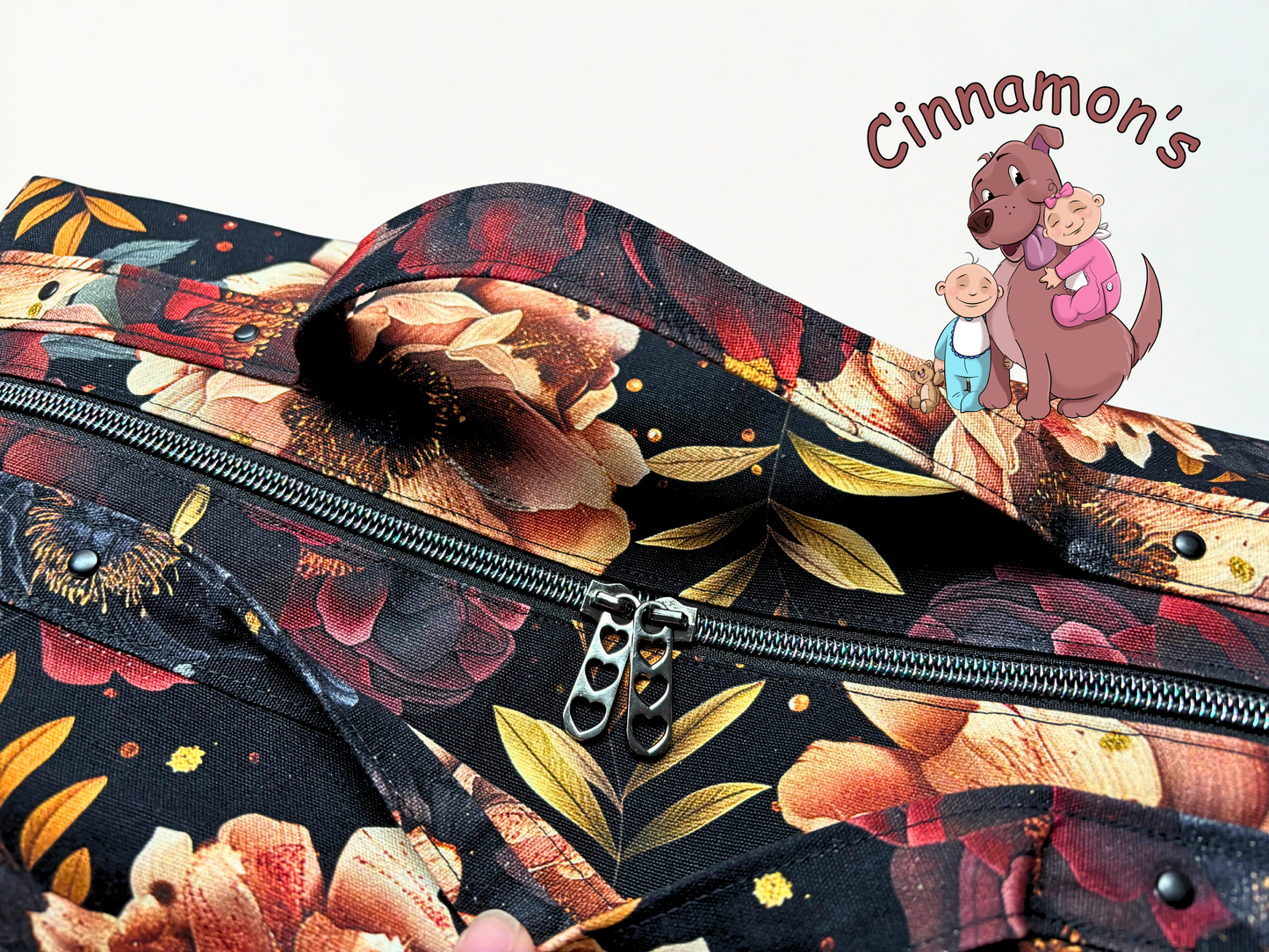 Small Floral Duffle Bag