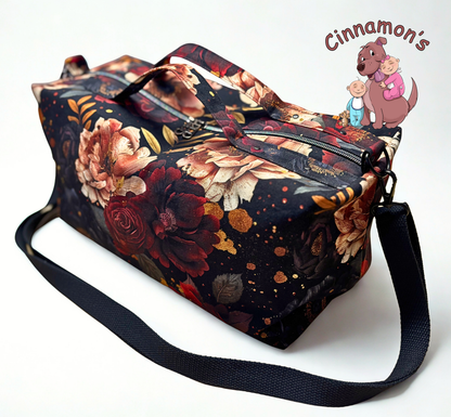 Small Floral Duffle Bag
