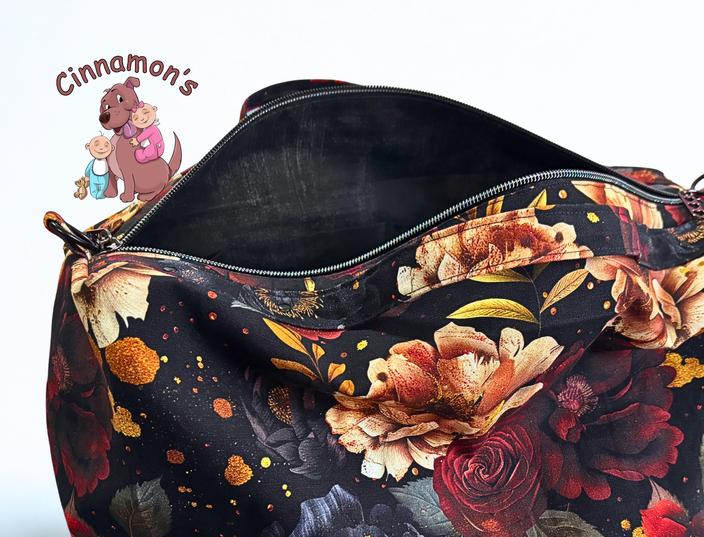 Small Floral Duffle Bag