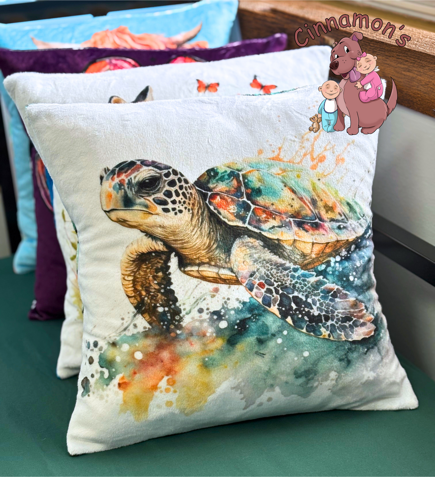Sea Turtle Pillow