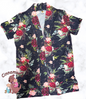 Floral Short Sleeve Cardigan, Size Adult S