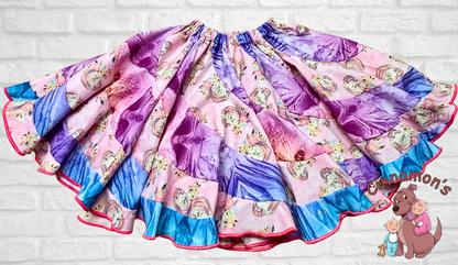 Unicorn Swirl Skirt, Size Small (fits 2T-4T)