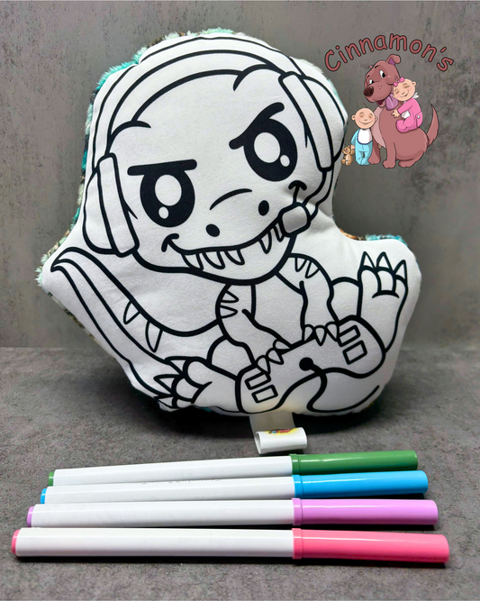 T-Rex Gamer Color Critter