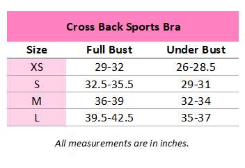 Size Small Puppy Ballerina Cross Back Sports Bra
